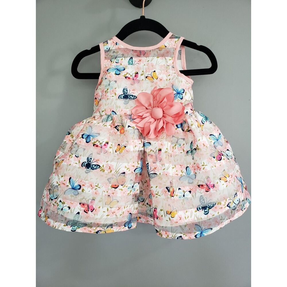 GORGEOUS Butterfly Pastourelle by Pippa & Julie Dress‎ 3m 6m Months Tulle Spring